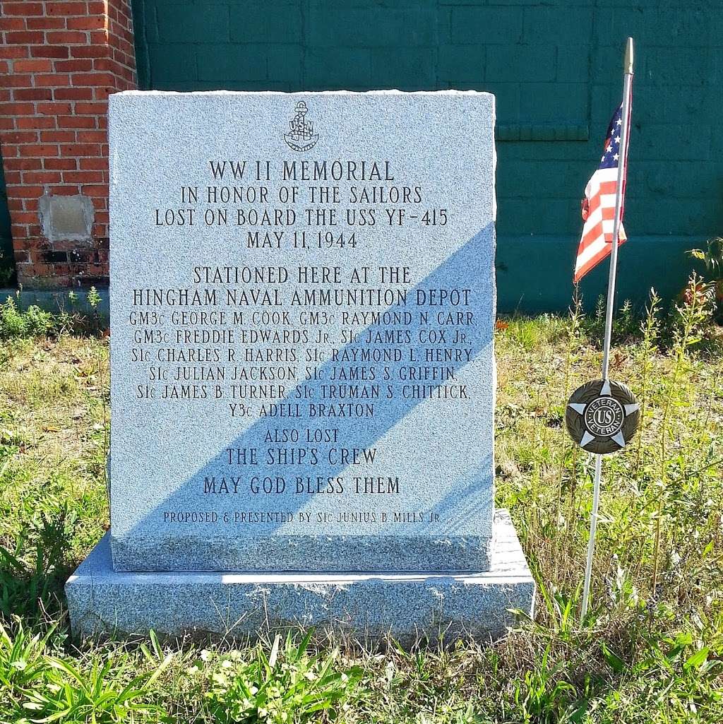 USS YF-415 Memorial | Bare Cove Park Dr, Hingham, MA 02043, USA