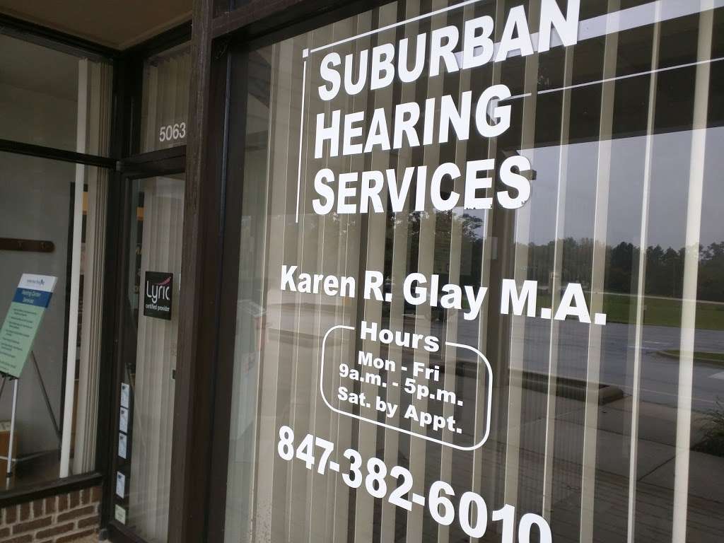 Suburban Hearing Services | 5063 Shoreline Rd, Lake Barrington, IL 60010, USA | Phone: (847) 382-6010