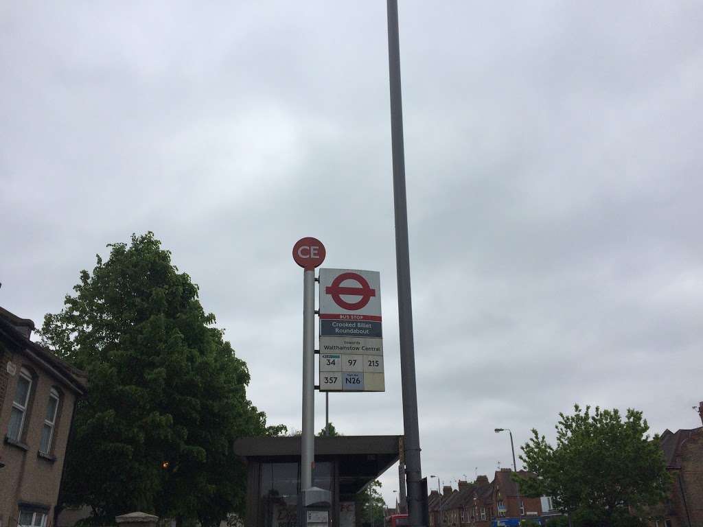 Crooked Billet Roundabout (Stop CE) | Walthamstow, London E17 5AN, UK