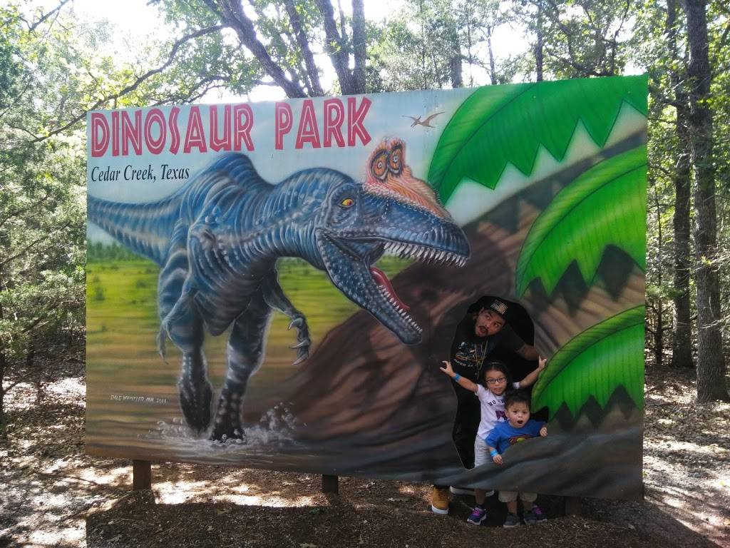 The Dinosaur Park | 893 Union Chapel Rd, Cedar Creek, TX 78612, USA | Phone: (512) 321-6262