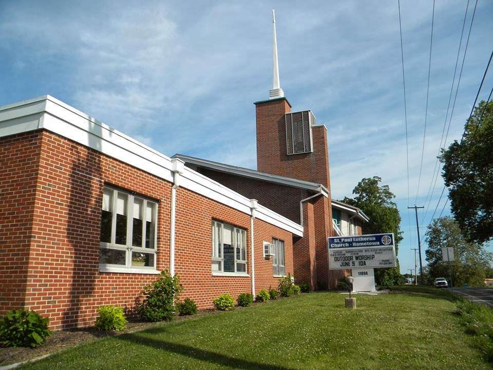 St Paul Lutheran Church- Hametown | 11894 Susquehanna Trail, Glen Rock, PA 17327, USA | Phone: (717) 235-1841