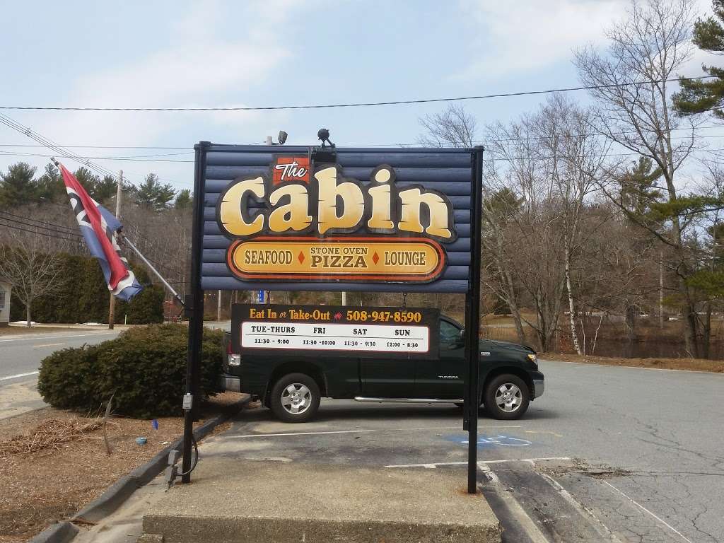 The Cabin | 114 E Grove St, Middleborough, MA 02346, USA | Phone: (508) 947-8590