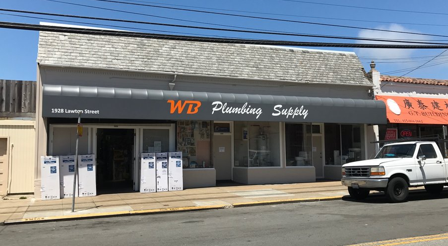 WB PLUMBING SUPPLY | 1928 Lawton St, San Francisco, CA 94122 | Phone: (415) 661-7339