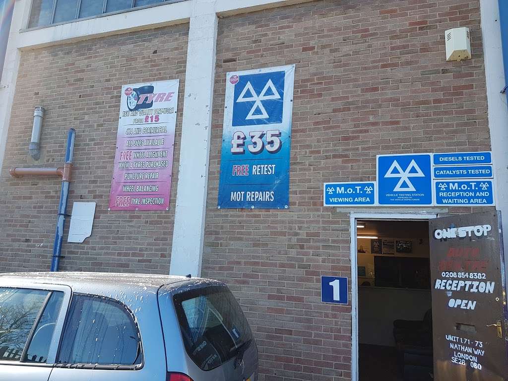 OneStop Auto Centre | 1, 71-73 Nathan Way, Thamesmead, London SE28 0BQ, UK | Phone: 020 8854 8382