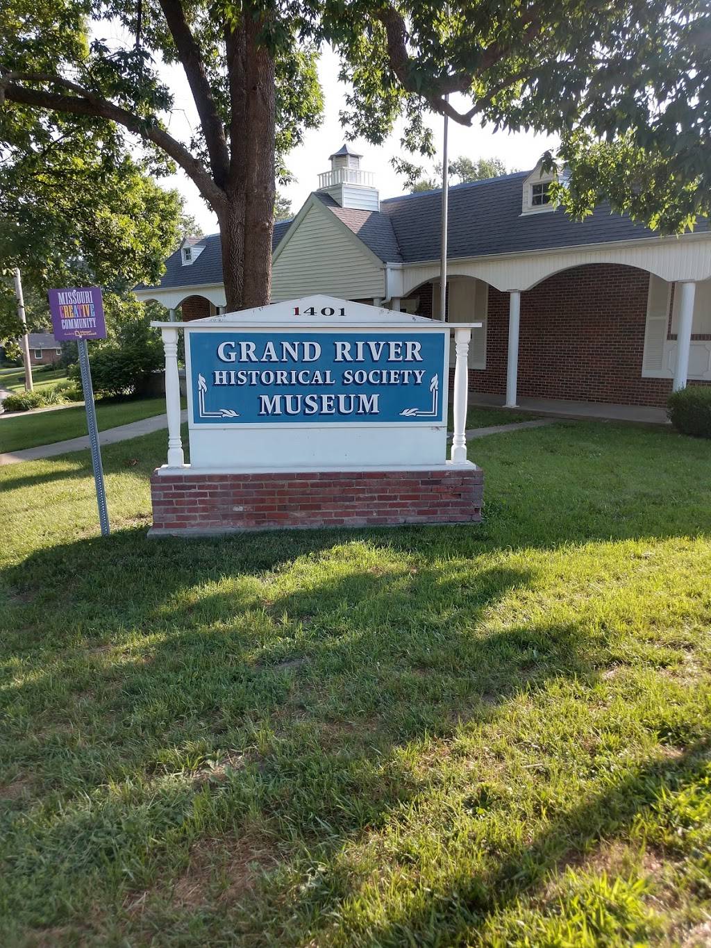 Grand River Historical Society | 1401 Forest Dr, Chillicothe, MO 64601, USA | Phone: (660) 646-1341
