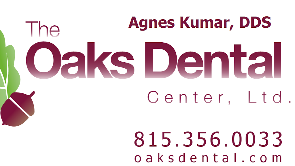 The Oaks Dental Center, Ltd. - Agnes Kumar, DDS | 8600 US-14 #203, Crystal Lake, IL 60012 | Phone: (815) 356-0033