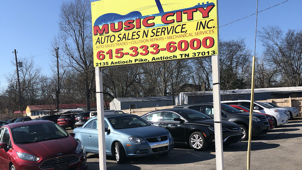 Music City Auto Sales N Service | 2135 Antioch Pike, Antioch, TN 37013, USA | Phone: (615) 333-6000