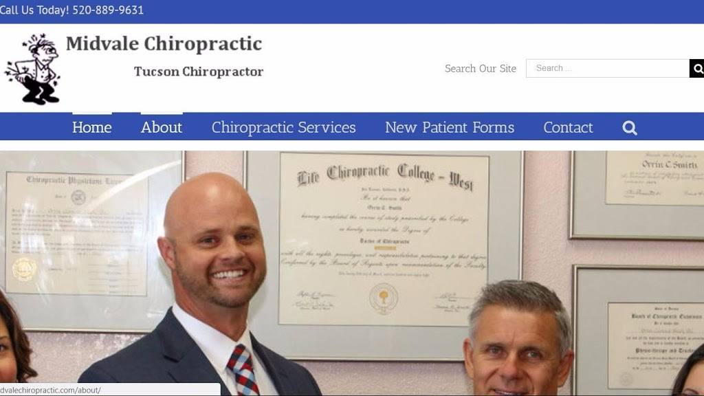 Midvale Chiropractic | 1685 W Valencia Rd #101, Tucson, AZ 85746, USA | Phone: (520) 889-9631