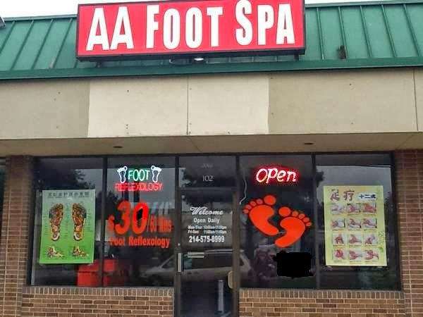 AA Foot Spa | 2067 N Central Expy, Richardson, TX 75080, USA