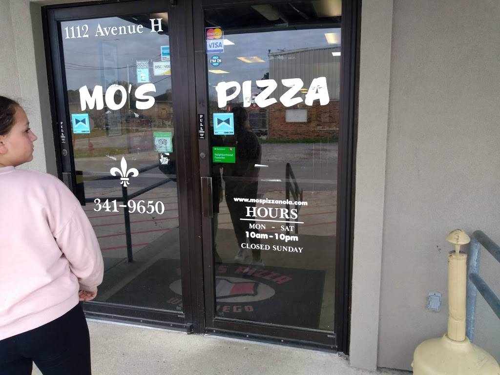 Mos Pizza | 1112 Ave H, Westwego, LA 70094, USA | Phone: (504) 341-9650