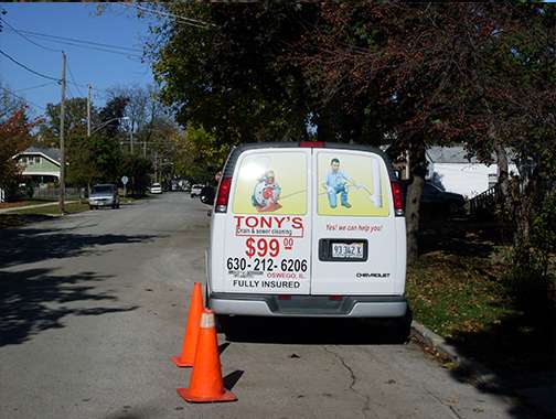 Tonys Drain & Sewer Cleaning | 706 Blossom Ct, Oswego, IL 60543, USA | Phone: (630) 596-7712