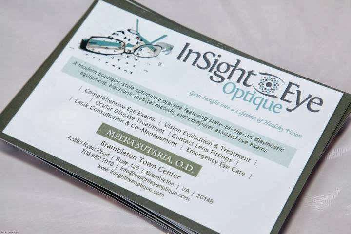 InSight Eye Optique | 42395 Ryan Rd, Ashburn, VA 20148, USA | Phone: (703) 962-1010