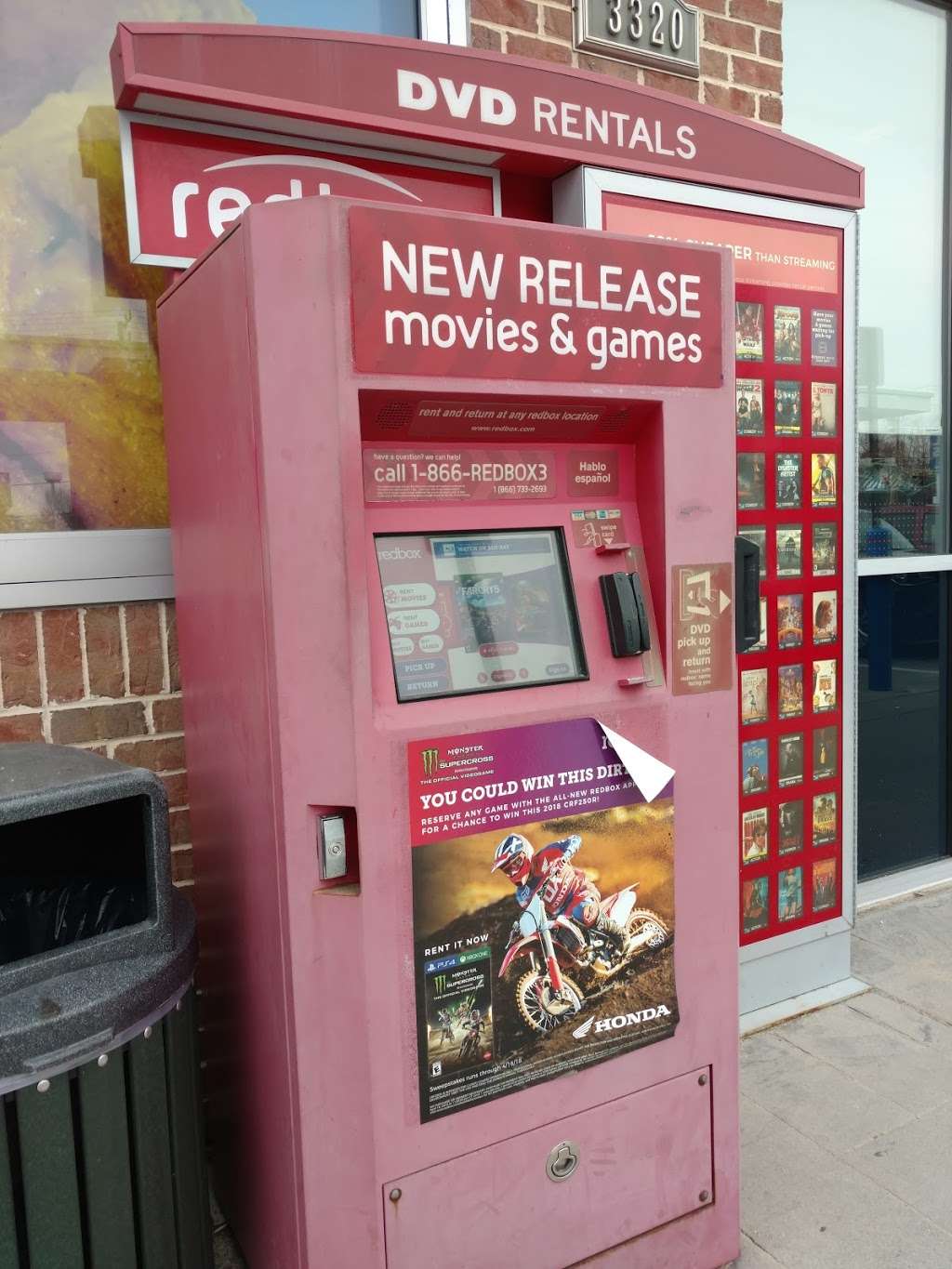Redbox | 3320 Eastern Blvd, Middle River, MD 21220, USA | Phone: (866) 733-2693