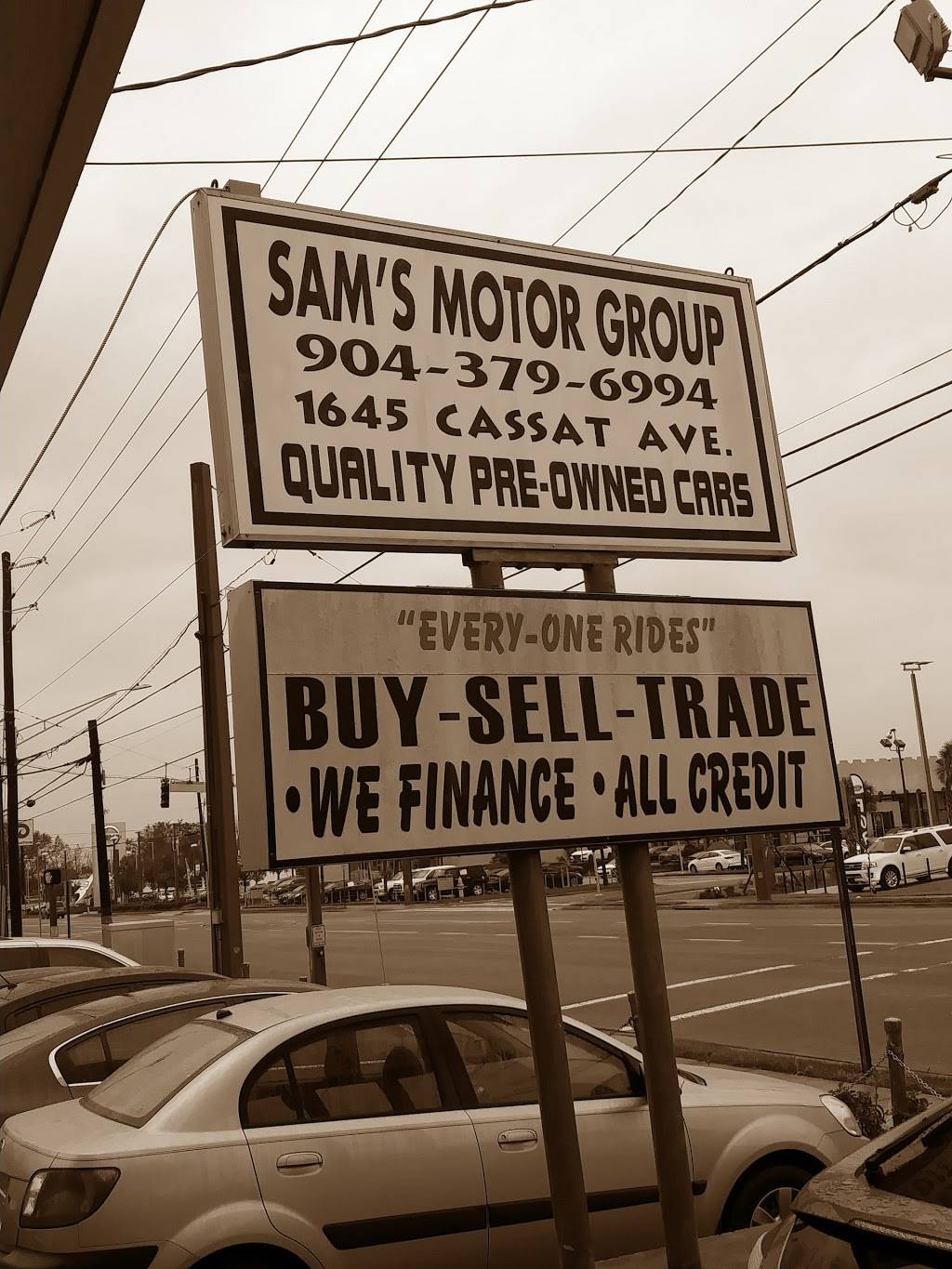 Sams Motor Group | 1271 Cassat Ave, Jacksonville, FL 32205, USA | Phone: (904) 379-6994