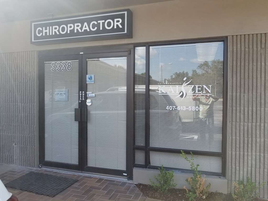 Kaizen Chiropractic Solutions | 3338 Curry Ford Rd, Orlando, FL 32806, USA | Phone: (407) 613-5800