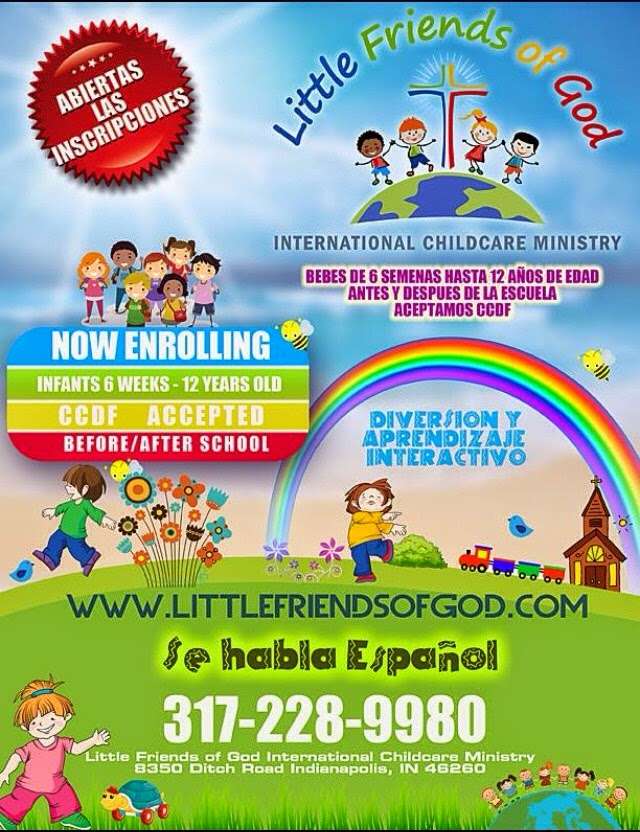 Little Friends of God | 8350 Ditch Rd, Indianapolis, IN 46260 | Phone: (317) 228-9980