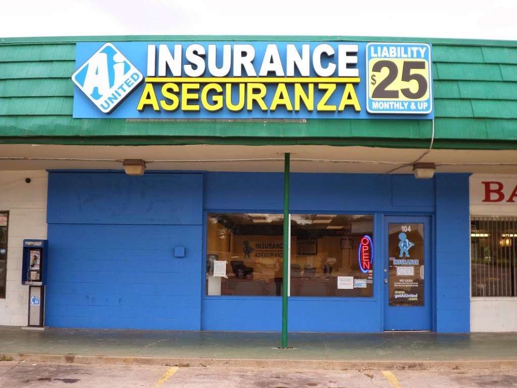 Ai United Insurance | 104 Plantation Dr, Lake Jackson, TX 77566, USA | Phone: (979) 285-3555