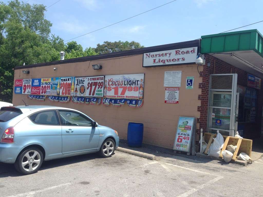 Nursery Road Liquors | 6 Nursery Rd, Linthicum Heights, MD 21090 | Phone: (410) 789-9548