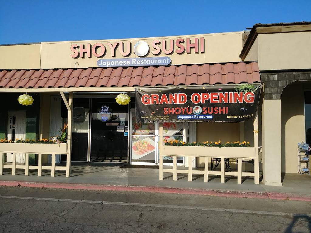 Shoyu Sushi Japanese Restaurant | 3605 Mt Vernon Ave, Bakersfield, CA 93306, USA | Phone: (661) 573-0123