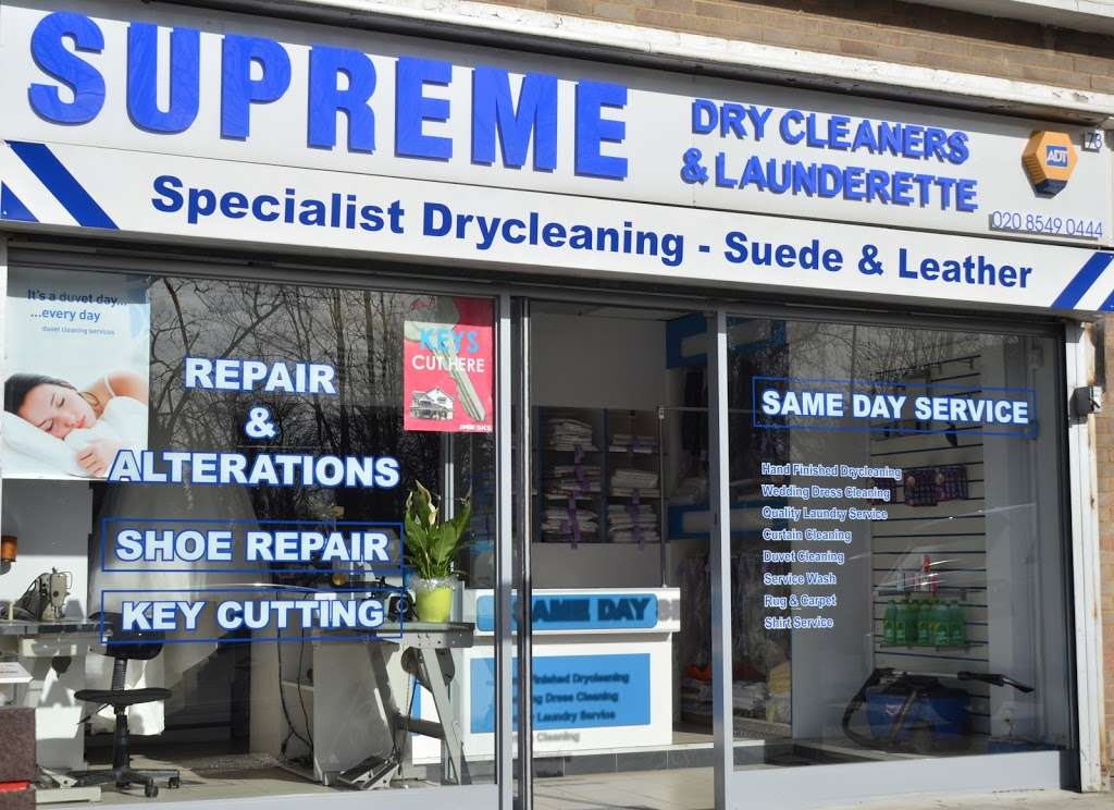 Supreme Dry Cleaners | 73 Crescent Rd, Kingston upon Thames KT2 7RE, UK | Phone: 020 8549 0444