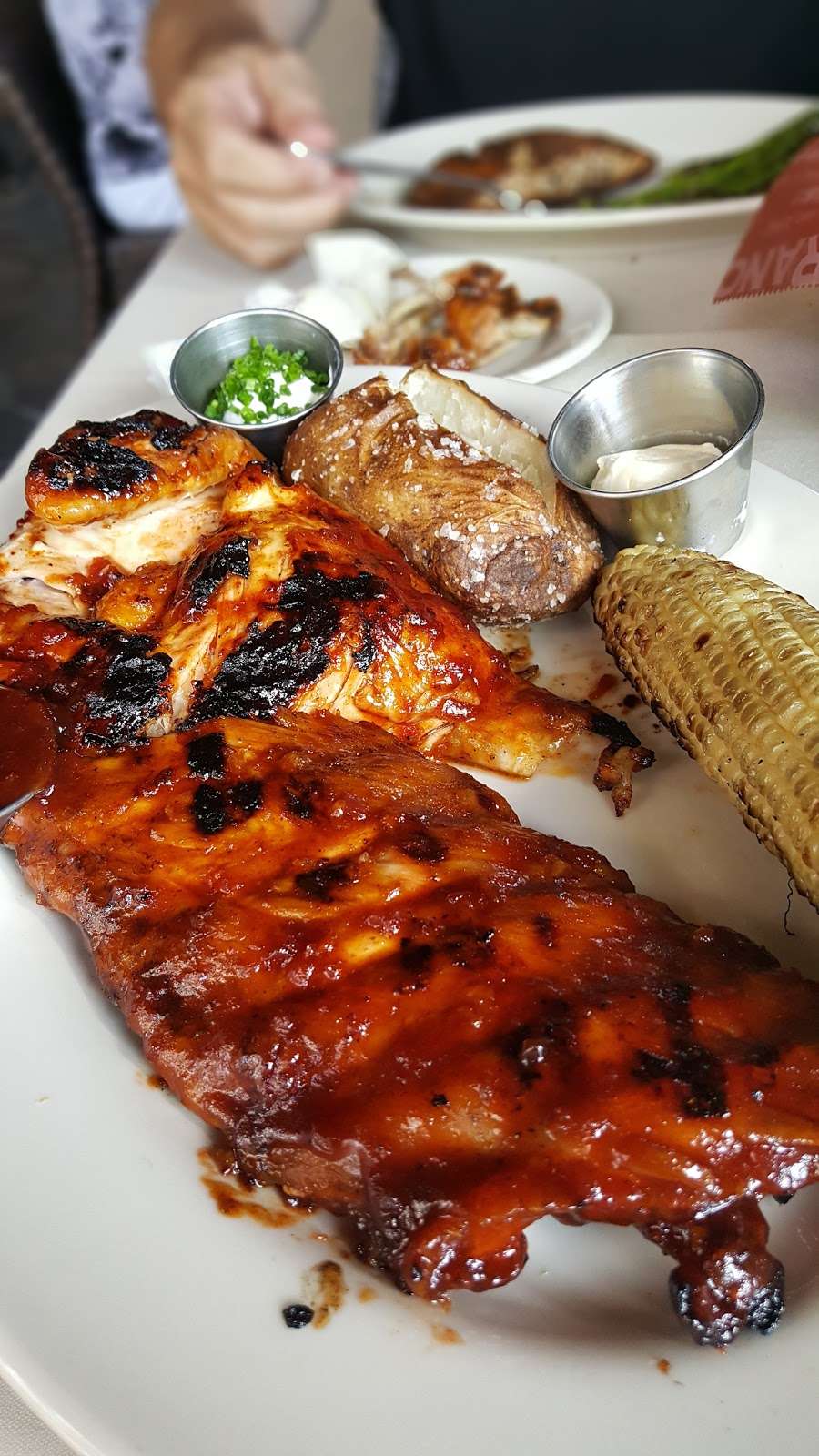 Wood Ranch BBQ & Grill | The Shops at Dos Lagos, 2785 Lakeshore Dr, Corona, CA 92883, USA | Phone: (951) 667-4200