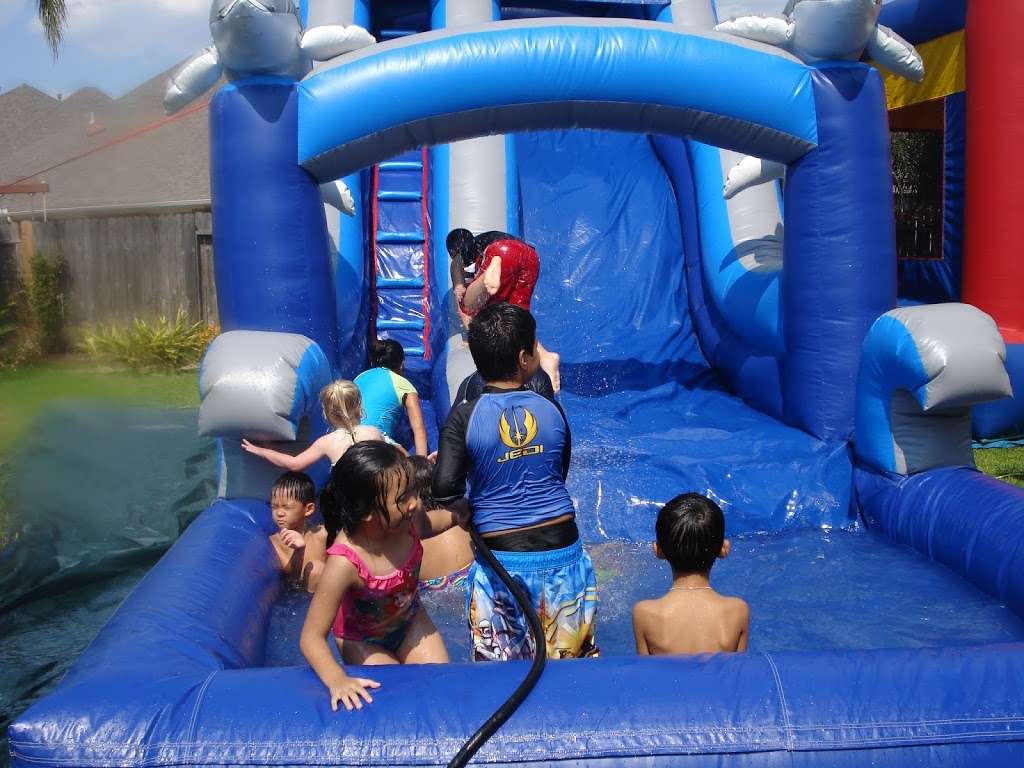 FUN 4 ALL Party Rentals - Moonwalk & Water Slide Rentals | 4507 Cherry St, Pearland, TX 77581 | Phone: (281) 464-6200