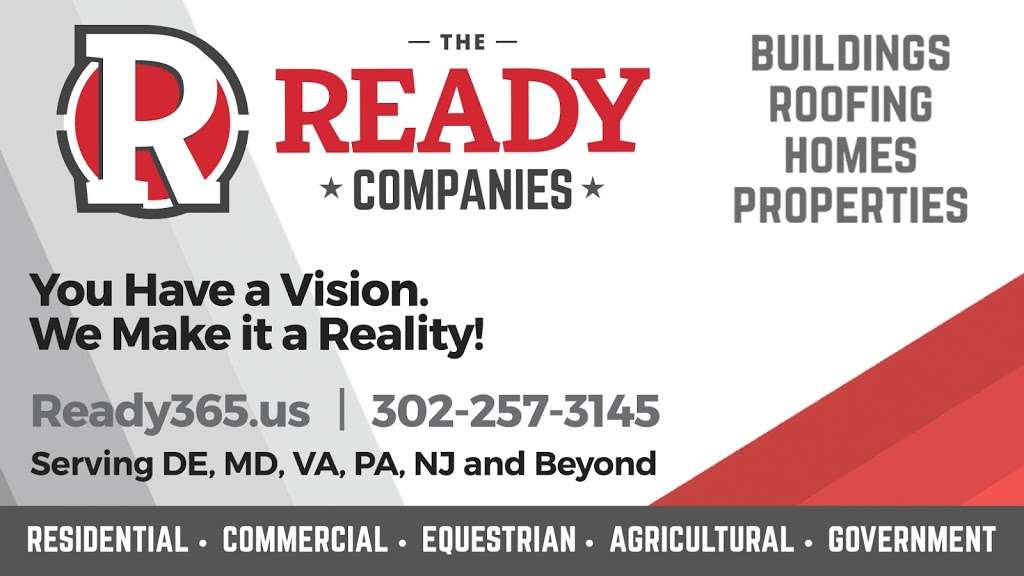 The Ready Companies | 1406 Forrest Ave Suite B, Dover, DE 19904 | Phone: (302) 257-3145