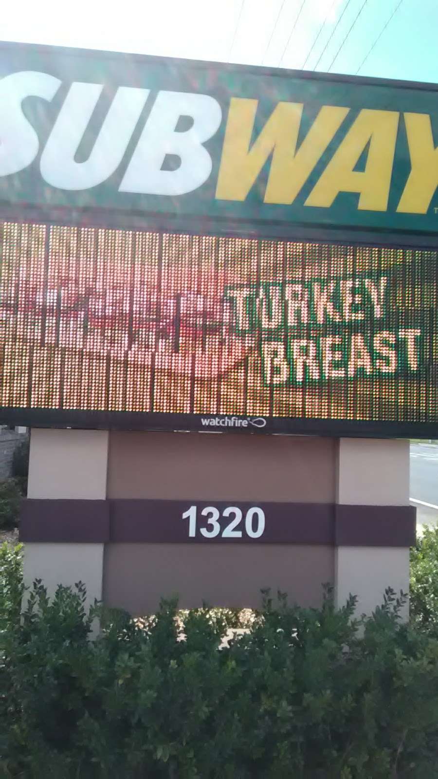 Subway | 1320 S 14th St, Leesburg, FL 34748 | Phone: (352) 326-0210