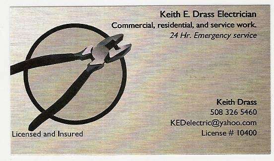 Keith E. Drass Electrician | 114 Leonard St, Raynham, MA 02767, USA | Phone: (508) 326-5460