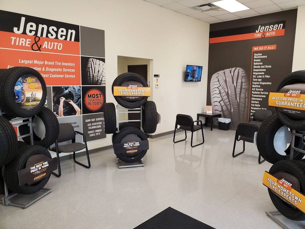 Jensen Tire & Auto | 11342 S 96th St, Papillion, NE 68046, USA | Phone: (402) 933-4100