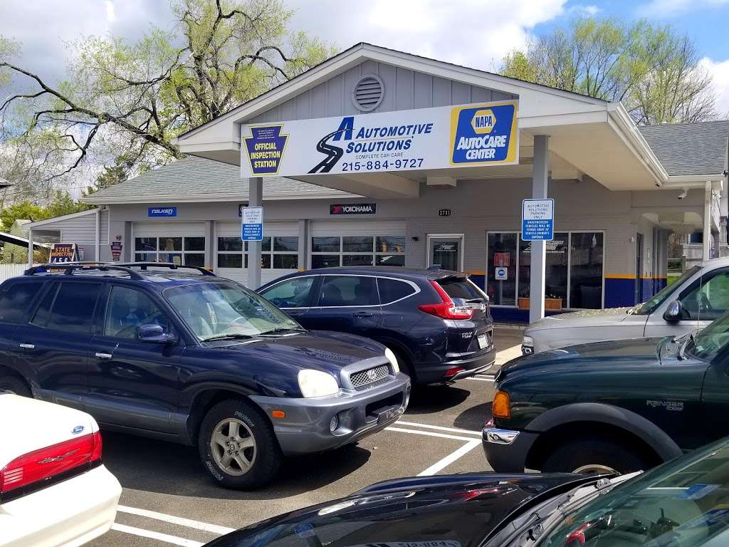 Automotive Solutions Inc. | 2711 Limekiln Pike, Glenside, PA 19038, USA | Phone: (215) 884-9727