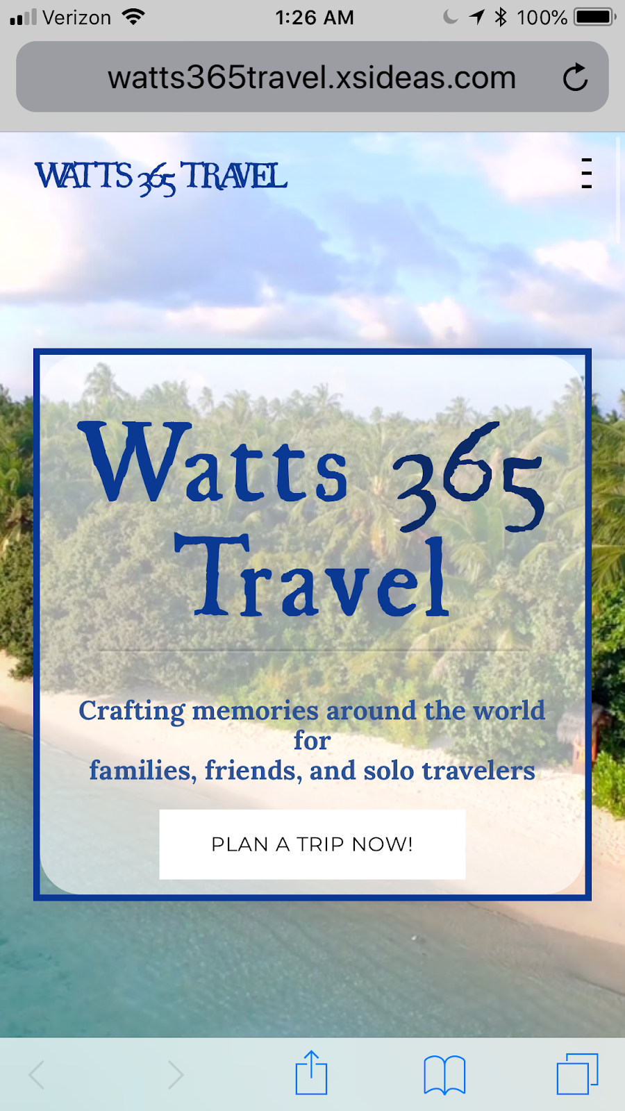 wattstravel365.com | 1017 S Lasalle St, Navasota, TX 77868, USA | Phone: (832) 849-7893