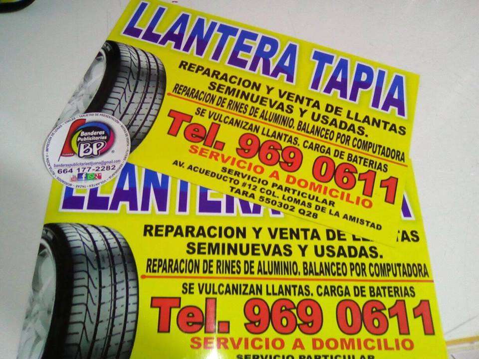 LLANTERA TAPIA | Av Acueducto 12, Lomas Dela Amistad, 22180 Tijuana, B.C., Mexico | Phone: 664 969 0611