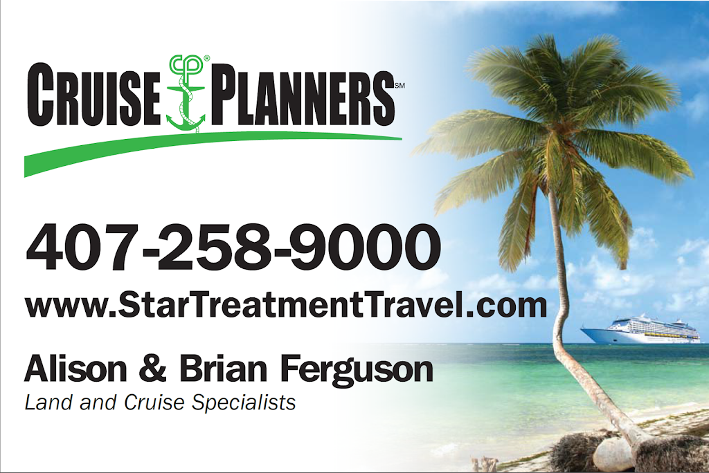 Cruise Planners - Star Treatment Travel | 11018 Galway Isles Ct, Windermere, FL 34786 | Phone: (407) 258-9000