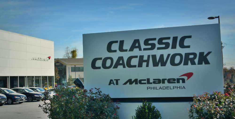 Classic Coachwork at McLaren | 1631 West Chester Pike, West Chester, PA 19382, USA | Phone: (610) 430-7070
