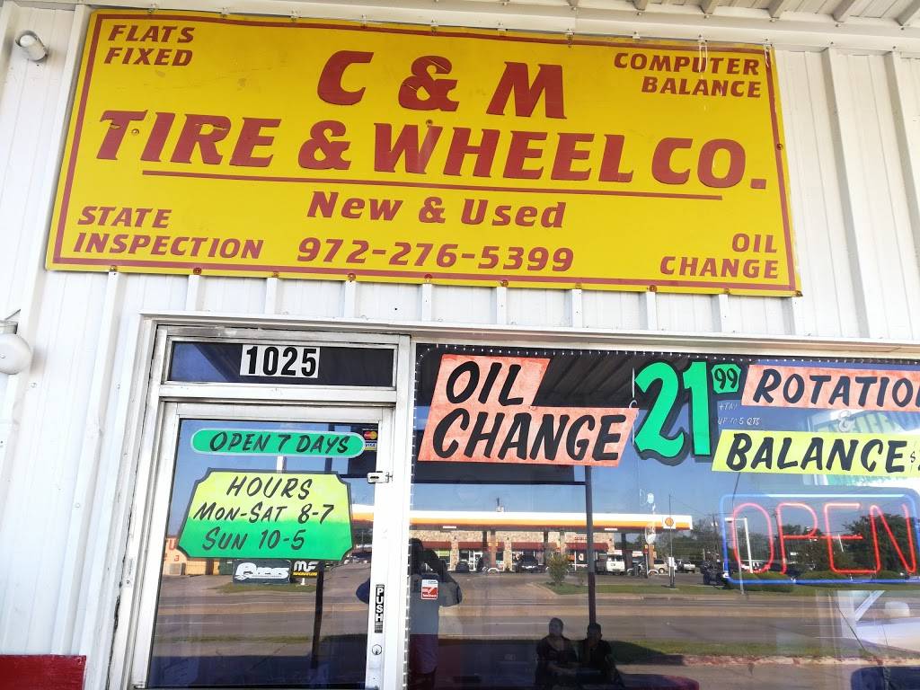 C & M Tire & Wheel | 1025 Lavon Dr, Garland, TX 75040, USA | Phone: (972) 276-5399