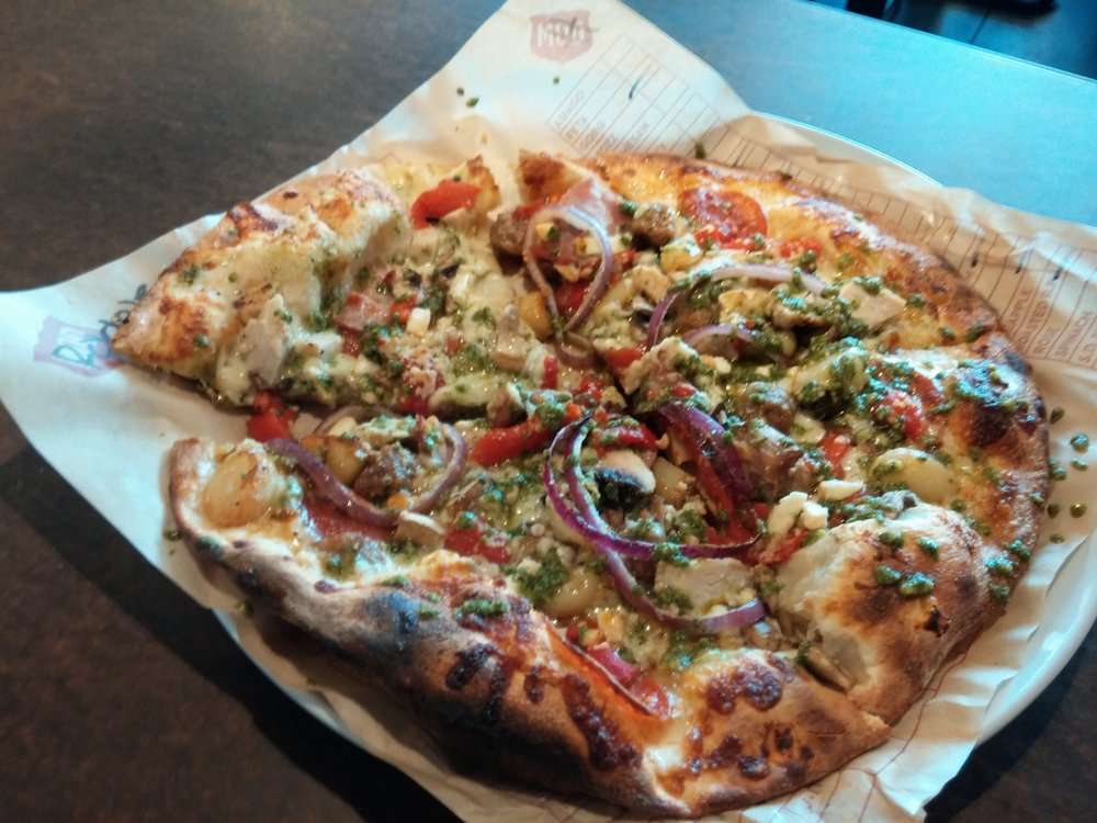 MOD Pizza | 27511 San Bernardino Ave Suite 150, Redlands, CA 92374, USA | Phone: (909) 748-0200