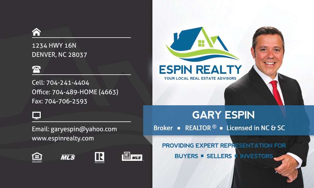 Espin Realty | Hwy, 1234, Hwy, NC-16 Business, Denver, NC 28037, USA | Phone: (704) 489-4663