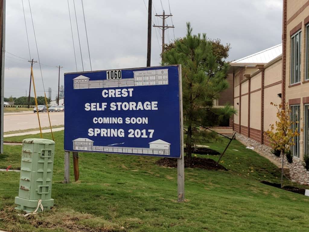 Crest Self Storage | 1060 W Round Grove Rd, Lewisville, TX 75067, USA | Phone: (972) 992-1734