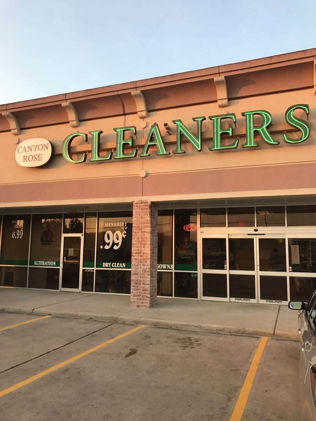 Canyon Rose Cleaners | 10130 Grant Rd, Houston, TX 77070 | Phone: (281) 807-9133