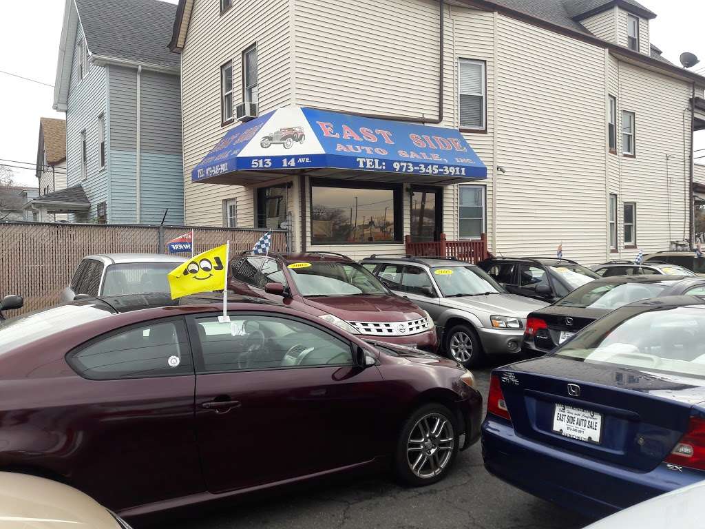 East Side Auto Sale Inc | 513 14th Ave, Paterson, NJ 07504, USA | Phone: (973) 345-3911