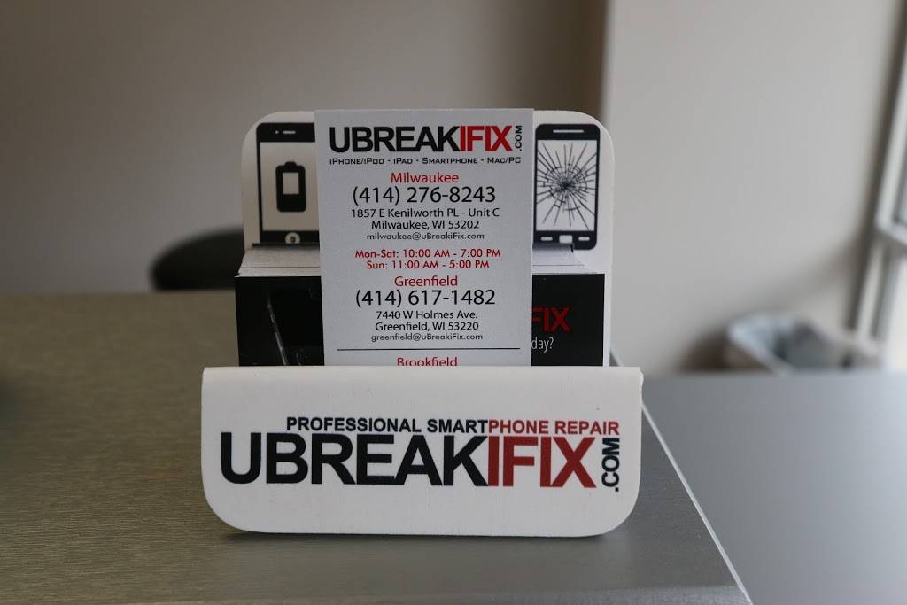 uBreakiFix | 1857 E Kenilworth Pl, Milwaukee, WI 53202, USA | Phone: (414) 276-8243