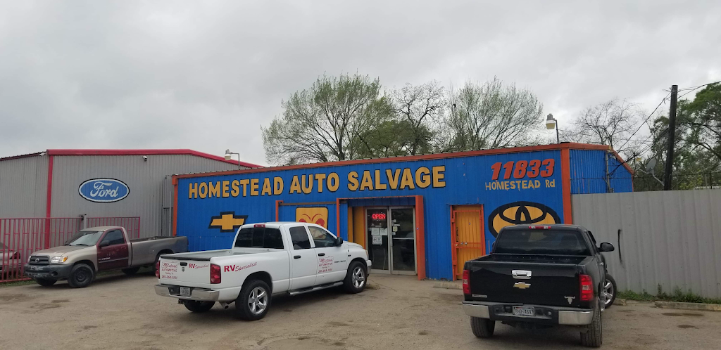 Homestead Auto Salvage | 11833 Homestead Rd, Houston, TX 77050 | Phone: (281) 442-0422