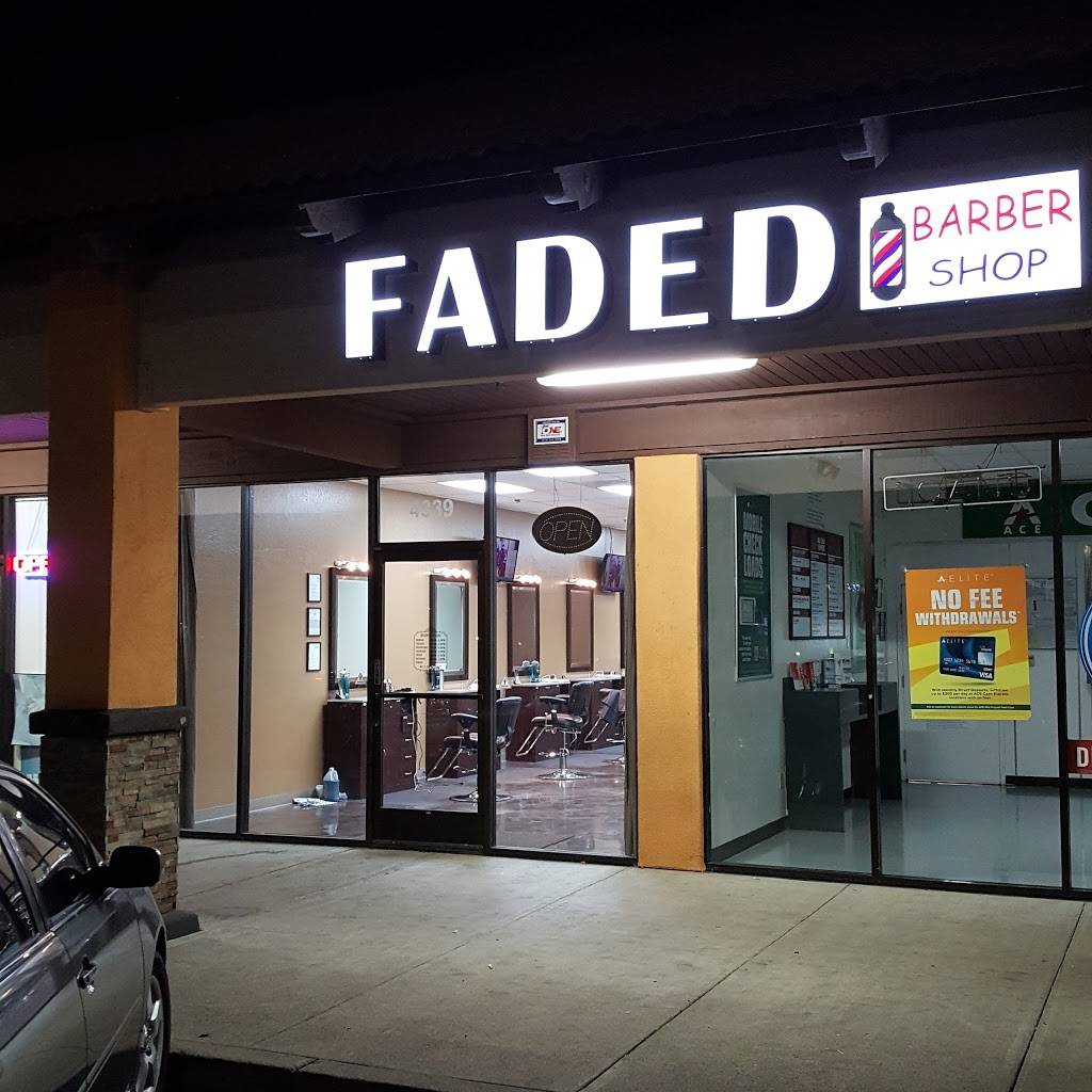 Faded Barbershop | 4339 Elkhorn Blvd, Sacramento, CA 95842 | Phone: (916) 891-0349