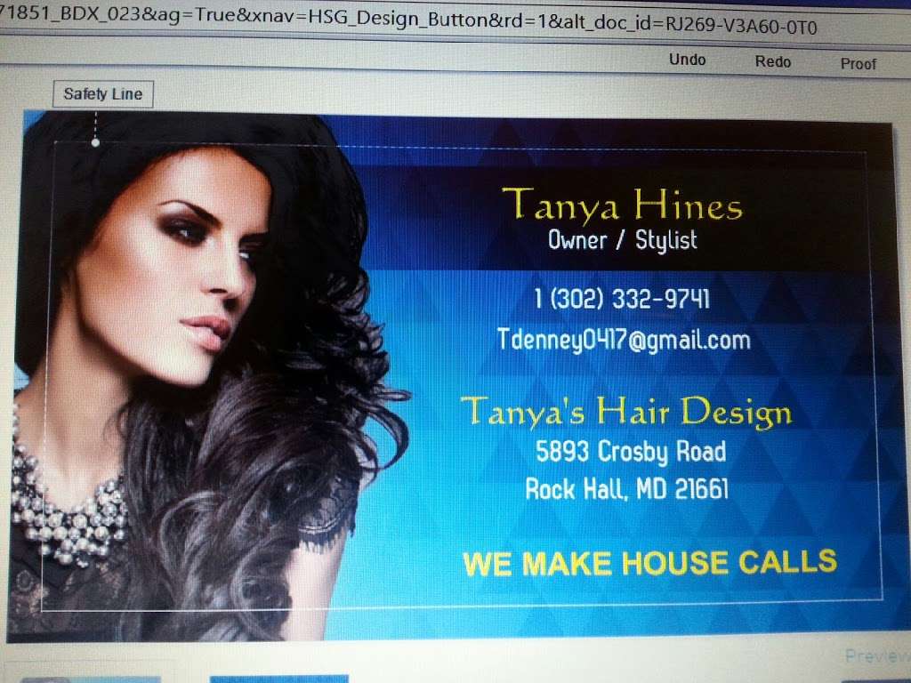 Tanya hair design | 5893 Crosby Rd, Rock Hall, MD 21661, USA | Phone: (302) 332-9741