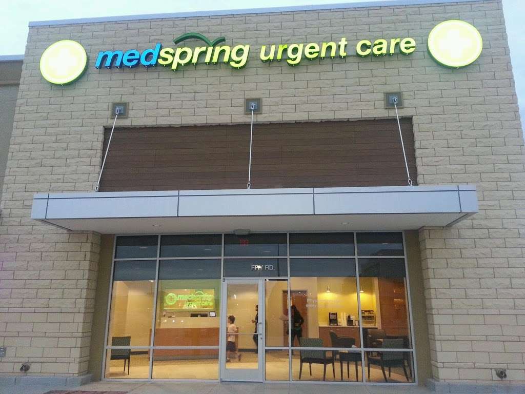 MedSpring Urgent Care - Katy | 6501 S Fry Rd, Katy, TX 77494, USA | Phone: (832) 260-0670