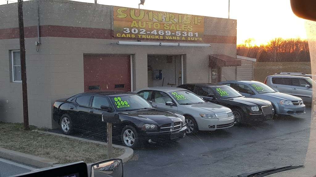 Sunrise Auto Sales | 8864 S Dupont Hwy, Felton, DE 19943, USA | Phone: (302) 469-5381