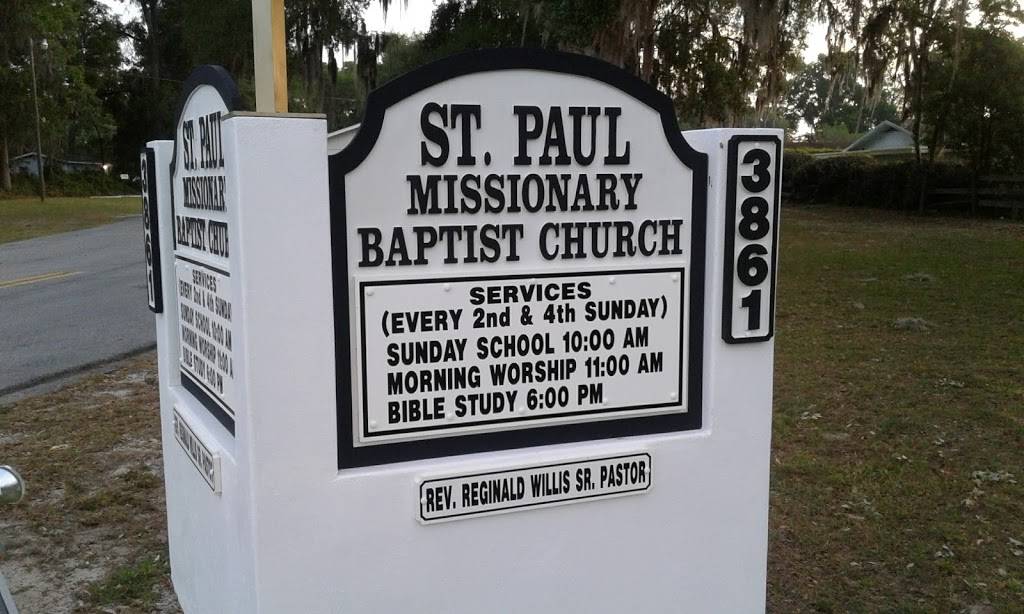 St Paul Missionary Baptist Church | Ocala, FL 34480, USA | Phone: (352) 694-7810