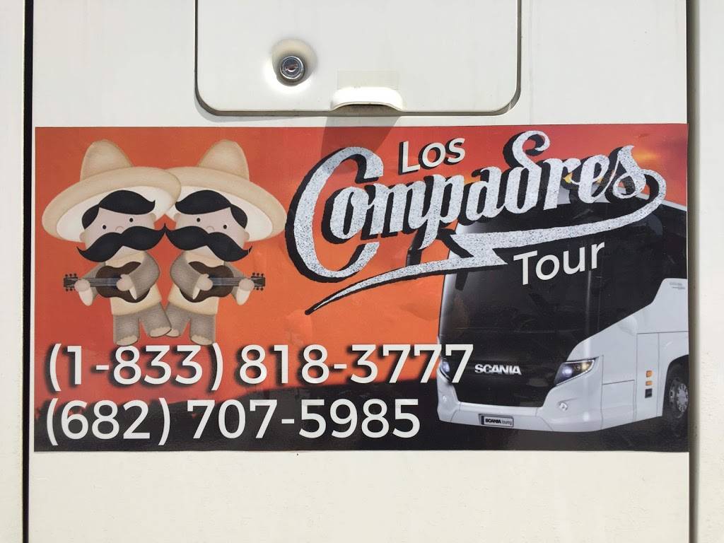 Autobuses Los Compadres Tour | 2917 N Beach St, Fort Worth, TX 76111, USA | Phone: (682) 707-5985