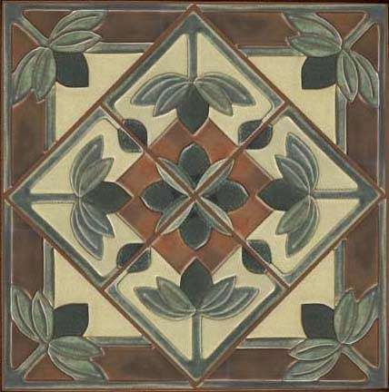 Feature Tile Hand-Painted | 1001 Hidden Valley Rd, Soquel, CA 95073, USA | Phone: (831) 475-4602